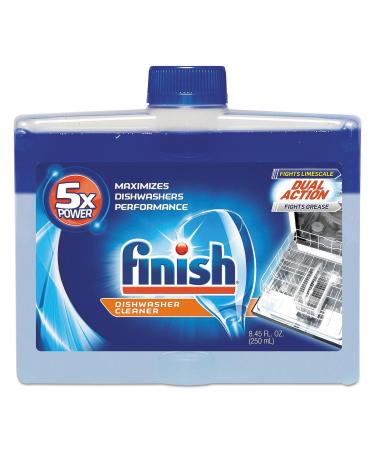 FINISH 95315 Dishwasher Cleaner Fresh 8.45 oz Bottle 6/Carton