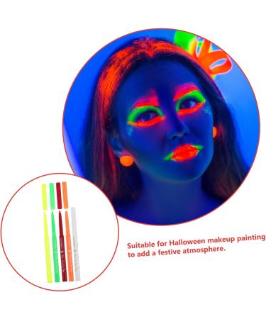BELLIFFY 5pcs Halloween Paint Pen Fluorescence Liner Eyeliner Pencil Make up Highlighter Eye Liner Plastic - Buy Online on SooperMarket.com