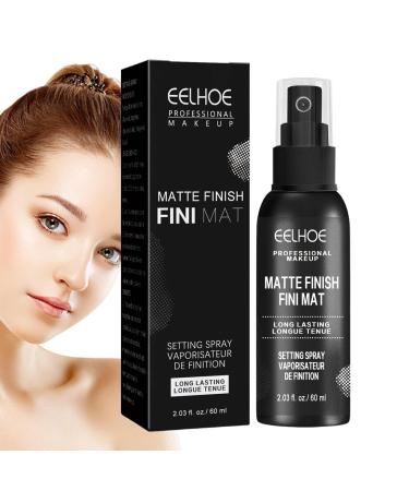 Makeup Setting Spray - Primer Make It Last 24 Hr Lock Mattifying Finishing Spray Aloe Extract Vitamin E LightweightRevitalizing Mist for Oily Skin Hydrating for Healthy Glow Coatuiyo