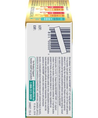 Nicoderm Step 1 Clear Patches Quit Smoking and Smoking Cessation Aid 21 mg of Nicotine/Day 7 Count Step 1 7 Patches - Buy Online on SooperMarket.com