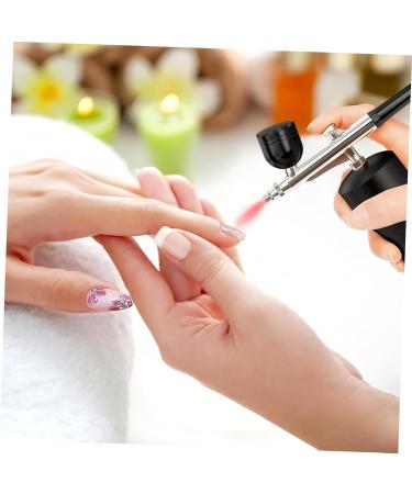 Gogogmee 1 Set Airbrush Kit Nail Manicure Kit Air Brush for Barber Spray Painting Set Usb Aluminum Alloy 12.00X4.20X4.20CM - Buy Online on SooperMarket.com