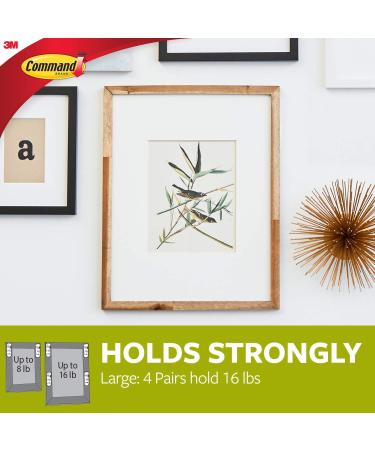 Command Large Picture-Hanging Strips  Black  24-Sets - Buy Online on SooperMarket.com