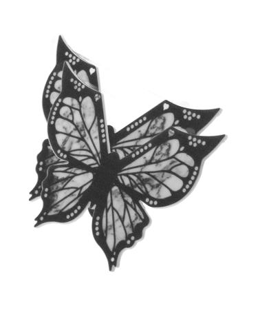 PLAFOPE 2pcs Eye Liner Pencils Eyeliner Stencil for Makeup Butterfly Eyeliner Stencil