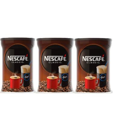 Nescafe Classic Frappe 3x 200 g instant coffee iced coffee Greek coffee Frapp Greece (600 g) Original 200 g (pack of 3)