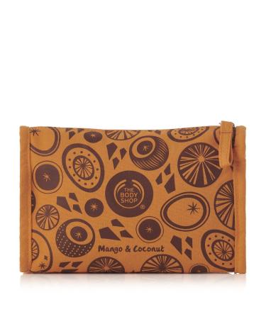 The Body Shop Tropical Beauty Bag Gift Set with Coconut Body Butter, Hand Cream, and Mango Shower Gel - Buy Online on SooperMarket.com