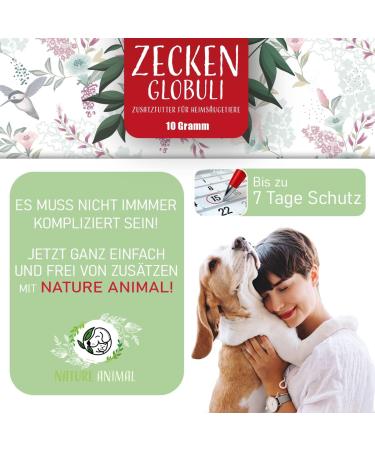NEW Nature Animal Tick Protection Bullets for Dogs & Cats - Immediate Natural Tick Defense - Highly Effective Treatment - 1 Piece - Buy Online on SooperMarket.com
