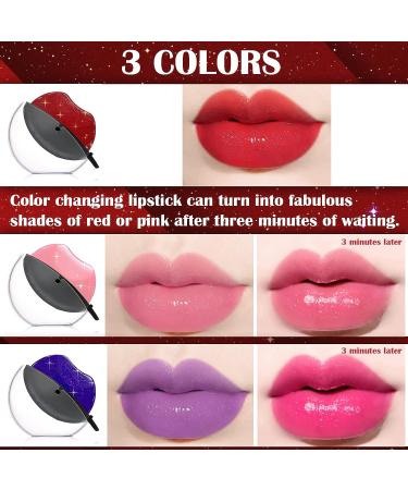 DAGEDA Lazy Lipstick: 3 Colors Magic Pearl, Long-Lasting Waterproof Formula for Lazy People - Color A - Buy Online on SooperMarket.com