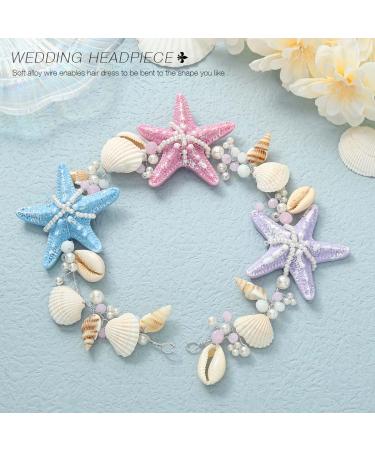 Brishow Starfish Bride Wedding Hair Vine - Beach Bridal Hair Accessories - Buy Online on SooperMarket.com