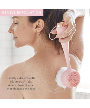 PMD SilverScrub Silver-Infused Loofah Replacements 2 ct. - Exfoliate with Silver Power - Buy Online on SooperMarket.com