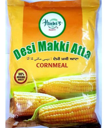 HUMI'S Desi Yellow Makki Atta - 1.5kg | Cornmeal | 100% Natural | No Preservatives - Buy Online on SooperMarket.com