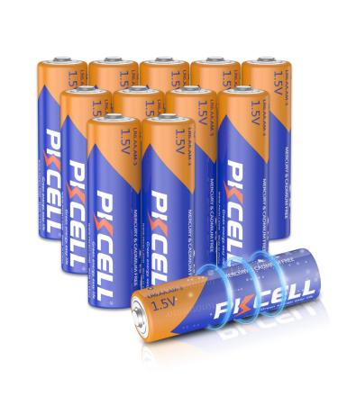 PKCELL AA Batteries LR6 Battery 12-Count 1.5V Double A Alkaline Battery for String Light Decor Toys Keyboards Remote Controls