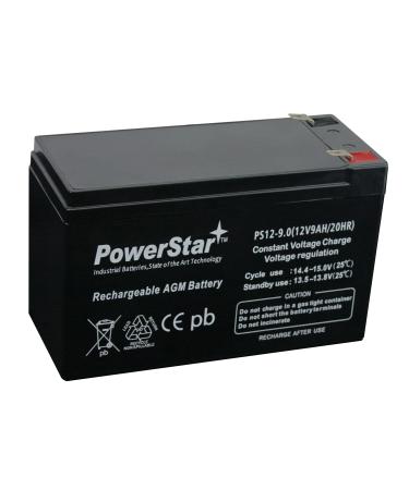 PowerStar Battery 12V 9Ah G1000U UPS Battery 3 Year Warranty