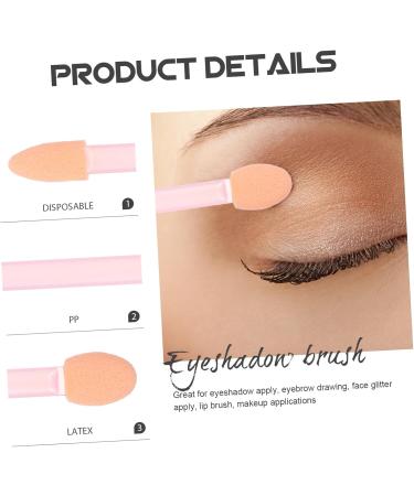 FOYTOKI 24pcs Eye Shadow Applicator Eyeshadow Sponge Foam Eyeshadow Brush Eye Makeup Brushes - Buy Online on SooperMarket.com