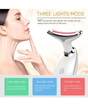 ATOMTA Face Massager Microcurrent Device | Anti-Wrinkle & Skin Tightening | High Frequency Vibration | White - Buy Online on SooperMarket.com