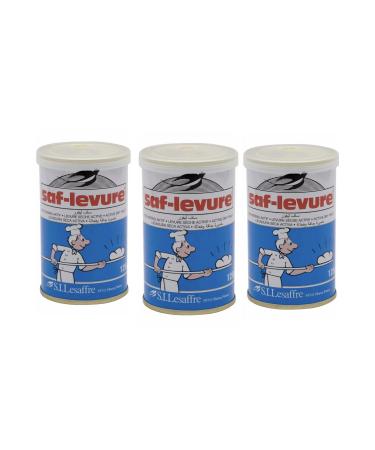 Lesaffre Saf - Levure Active Dried Yeast (3X125g) Pack