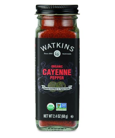 Watkins Organic Cayenne Pepper 2.4 Ounce 3 Count