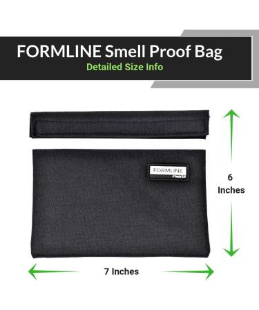 Formline Smell-Density Bag (17.8 x 15.2 cm) - Double Odor-Inhibiting Technology for Ultimate Smell Protection - Perfect Travel Accessory - Buy Online on SooperMarket.com