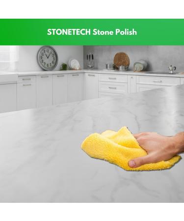 Professional Stone Polish Spray - Effortless Shine & Protection for Marble Granite Quartzite & Travertine - Stonetech Ready to Use - Buy Online on SooperMarket.com