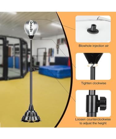 DobeWow Boxing Bag Kit for Adults and Teens - Adjustable Freestanding Reflex Bag for MMA Training & Stress Relief - Buy Online on SooperMarket.com
