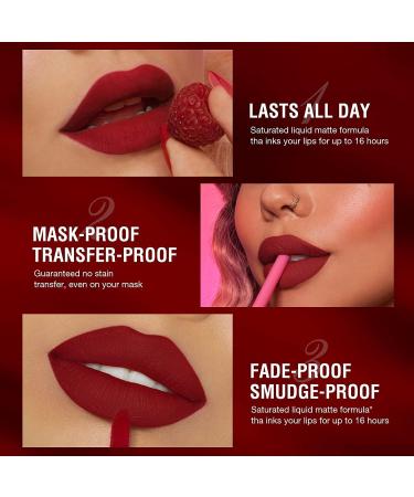 12-Piece Nude Liquid Lipstick & Lipliner Set - Long Lasting, Waterproof, Matte Finish - 24-Hour Stay, Non-Fading - Makeup Gift for Women (Set B) - Buy Online on SooperMarket.com