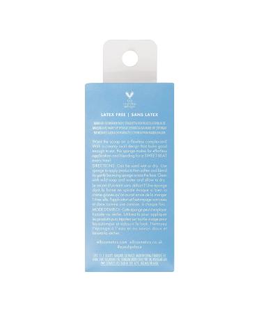 e.l.f. Cookies 'N Dreams Single Scoop Makeup Sponge - Latex-free, Perfect for Blending Foundation & Concealer, Limited Edition - Buy Online on SooperMarket.com