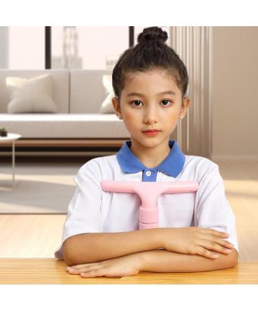Writing Sitting Posture Corrector T Shaped Ergonomic Flexible Posture Corrector Sitting Posture Corrector Desk Posture Corrector Non-Slip Pink - Buy Online on SooperMarket.com