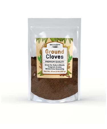 Ground Cloves By Unpretentious Baker, 2 lb, Non-GMO Ingredient, Baked Goods 2 Pounds