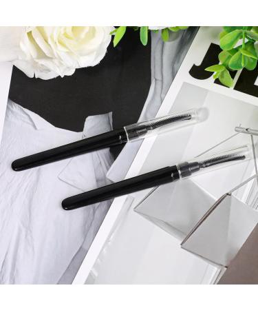 3 Pieces Eyelash Comb Mascara Bars Eyelash Separator Brush Eyelash Definer with Dust Cover Black Eyebrow Brush and Eyelash Separation Tool for Separating Eyelashes - Buy Online on SooperMarket.com
