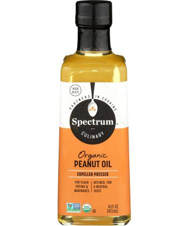 Spectrum Naturals Hi Heat Organic Peanut Oil, 16 fl oz