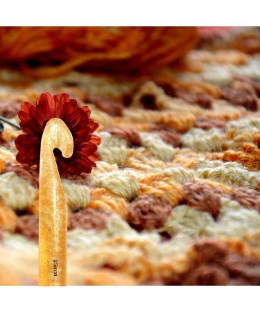 Creammuffin 25mm Huge Crochet Hook with Plastic Handle for Blankets, Shawls, and Crafts - Buy Online on SooperMarket.com
