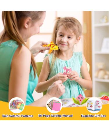 Pigipigi Craft Origami Paper for Kids - 208 Sheets, 54 Patterns, Vivid Colors - Fun Art Projects Kit for 5-12 Year Olds - Perfect Birthday Gift for Boys and Girls - Educational Toy - Buy Online on SooperMarket.com