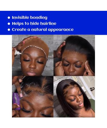 TBeautfave Waterproof Wig Glue Lace Front for Lace Wig Glue Wig Adhesive Glue Hair Bonding Glue Strong Hold Invisible Adhesive Hair Glue for Wigs Hair Glue for Hairpiece & Wig & Toupee - Buy Online on SooperMarket.com