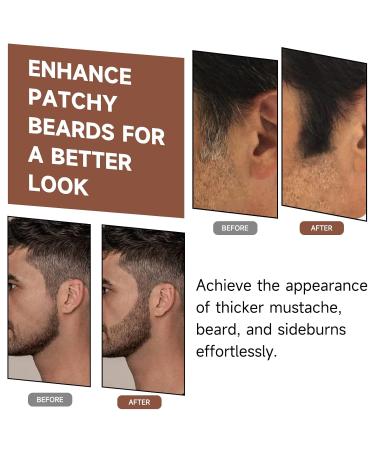 Root Coverage Powder for Thinning Hair - Medium Brown Hair Color Grey Concealer Beard & Eyebrow Touch Up - Buy Online on SooperMarket.com