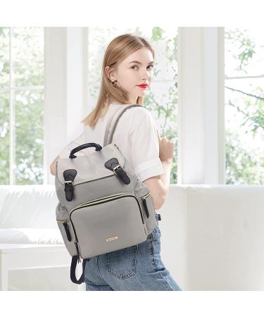 VS VOGSHOW Diaper Bag Backpack: Stylish & Durable Gray Maternity Nappy Bag - Buy Online on SooperMarket.com