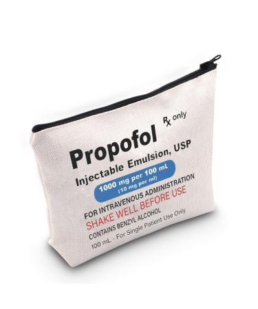 Nurse Makeup Bag Nurse Gift Nursing Bag Medication Nurse Gift ICU Nurse Gift Er Nurse Gift Anesthetist Gift Nurse Survival Kit (Propofol .)