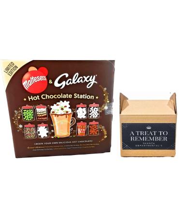 Maltesers & Galaxy Hot Chocolate Station With Mini Marshmallow & Chocolate Sprinkles Gift Set | By SHANZA DEPARTMENTAL