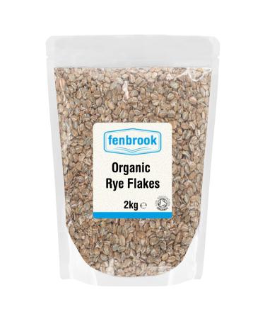 Organic Rye Flakes 2kg | Certified Organic by Fenbrook Organic