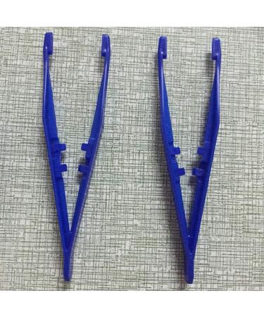Buy Healifty 100 Pcs Sterile Plastic Tweezers - Ideal for Medical Use & Pearl Ironing Beads | International Shipping - Buy Online on SooperMarket.com