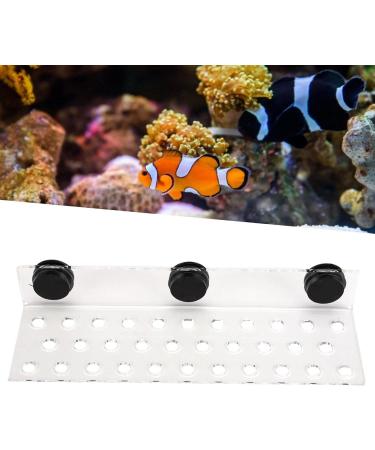Cikonielf Magnetic Acrylic Coral Rack Holder - 32 Hole Transparent Aquarium Coral Question Holder - Buy Online on SooperMarket.com
