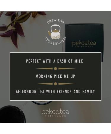 PekoeTea Edinburgh Chai Black Tea - Premium Indian Black Tea with Chai Spices - 50g Box - Buy Online on SooperMarket.com
