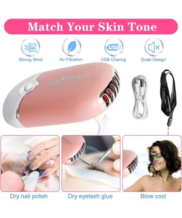 Eyelash Shampoo Cleanser Set Lash Extension Clean Mousse Mini USB Fan Dryer Wash Bottle Mascara Brush Cleansing Brushes Makeup Remover Pad Disposable Microbrushes Women Beginner Home Salon Use - Buy Online on SooperMarket.com
