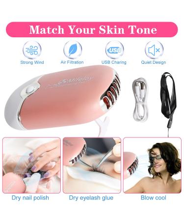 Eyelash Shampoo Cleanser Kit | Lash Extension Mousse & Accessories for Home Salon Use | Complete Eyelash Care Set with USB Mini Fan Brushes & Makeup Remover Pad - Buy Online on SooperMarket.com