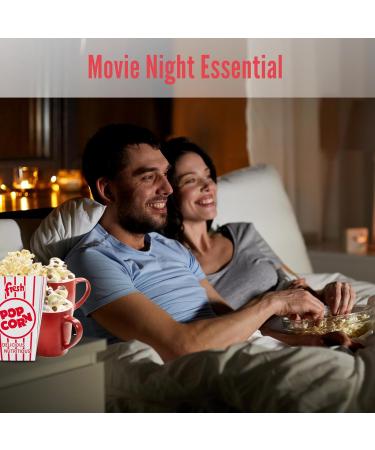 Movie Night Hamper - Celebrations Hot Chocolate Gift Set with Microwave Popcorn - 8 Hot Chocolate Sachets & 3 Hot Chocolate Toppings - Snack Hamper Movie Night Box - Buy Online on SooperMarket.com