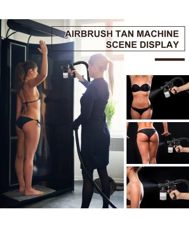 PELCAS Professional Sunless Black Tanning Gun | Mobile HVLP Spray Tan Machine Kit | Upgraded Airbrush Tan System - Buy Online on SooperMarket.com