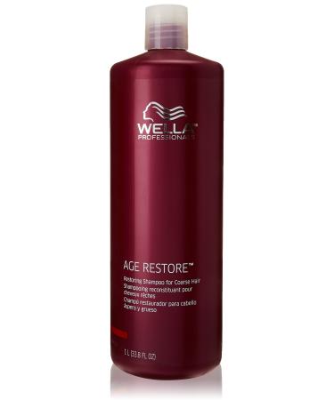 Wella Age Restore Damage Repai Shampoo for Coarse Hair for Unisex 33.8-Ounce
