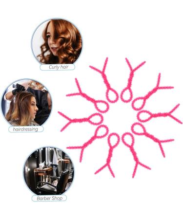 FOYTOKI 50 Pcs Perm Tools Curling Rods for Perm Hair Stretcher Rods Perming Rosy - Buy Online on SooperMarket.com