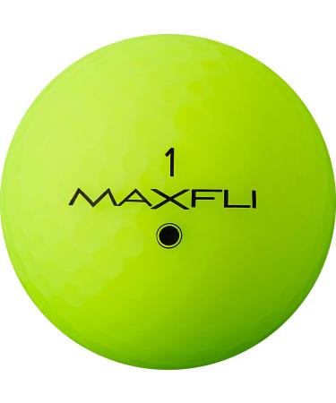 Maxfli StraightFli Matte Golf Balls Green