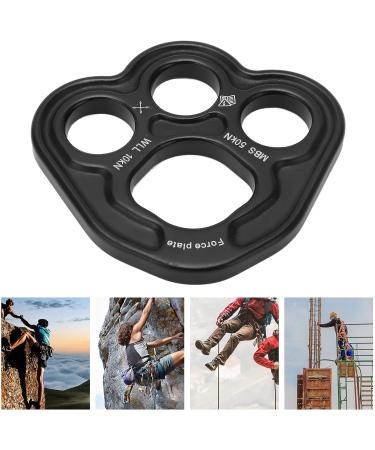 Paw Rigging Plate 3-Hole Aluminum Anchor Plate for Rock Climbing - 50KN Weight Bearing | Climbing Gear for Outdoor Adventures - Buy Online on SooperMarket.com