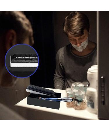 Premium Beard Cleaning Tool Set - 1 Original Size & 1 Compact - Essential Grooming for Men | Keep Sink & Worktops Clean - Buy Online on SooperMarket.com