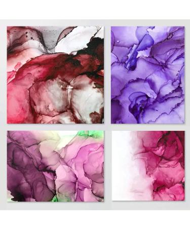 Alcohol Ink Paper 25 Sheets - Pixiss Heavy Weight Synthetic Paper for Alcohol Ink & Watercolor - A4 8x12 Inches - 300gsm - 1 Pack - Buy Online on SooperMarket.com